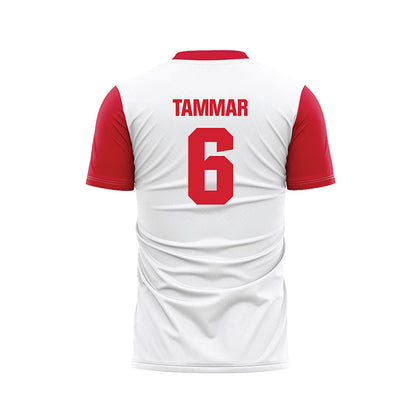 Tampa - NCAA Men's Soccer : Cherif Tammar - White Soccer Jersey-1