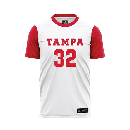 Tampa - NCAA Men's Soccer : Jacob Entlich - White Soccer Jersey-0