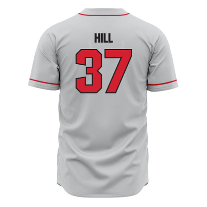Tampa - NCAA Baseball : Garrett Hill - Grey Jersey-1