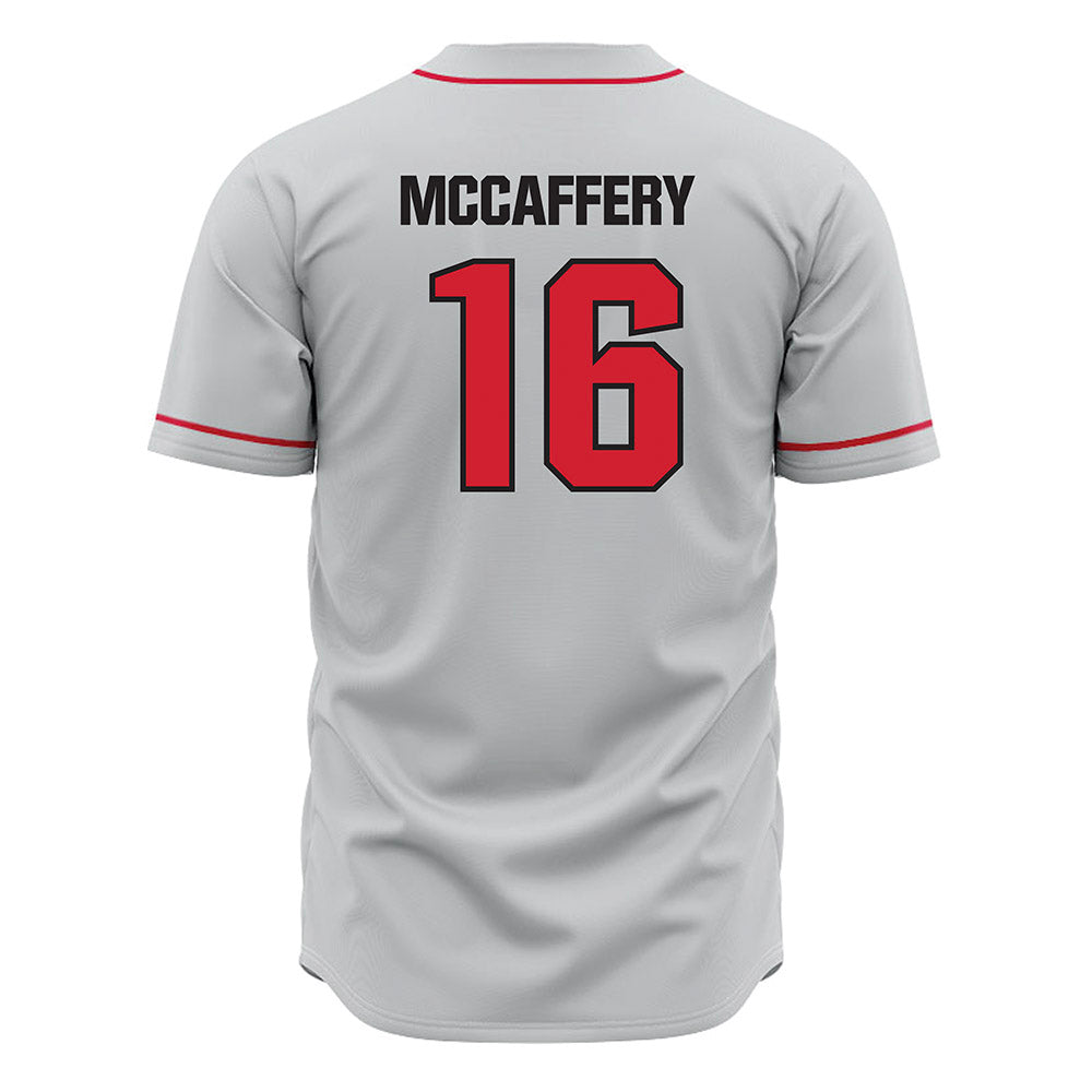 Tampa - NCAA Baseball : Dennis McCaffery - Grey Jersey-1