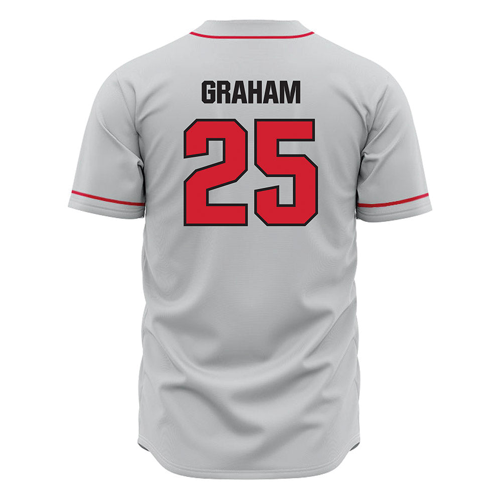 Tampa - NCAA Baseball : AJ Graham - Grey Jersey-1