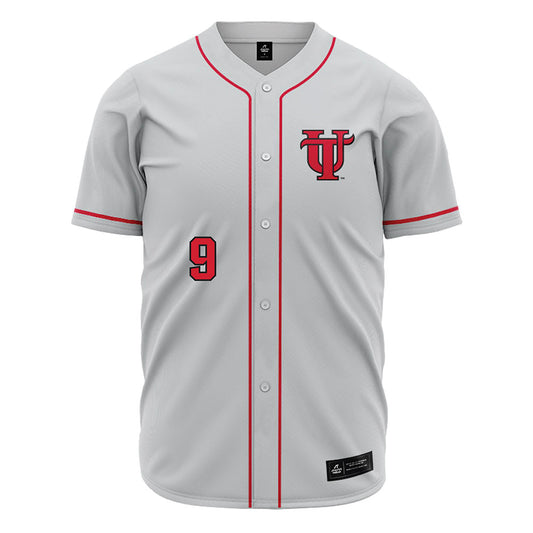 Tampa - NCAA Baseball : Joe Stella - Grey Jersey-0