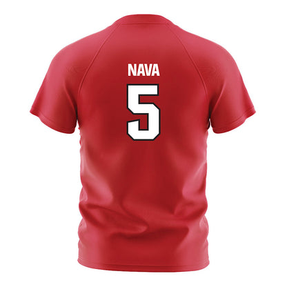 Tampa - NCAA Women's Soccer : Lilly Nava - Red Soccer Jersey-1