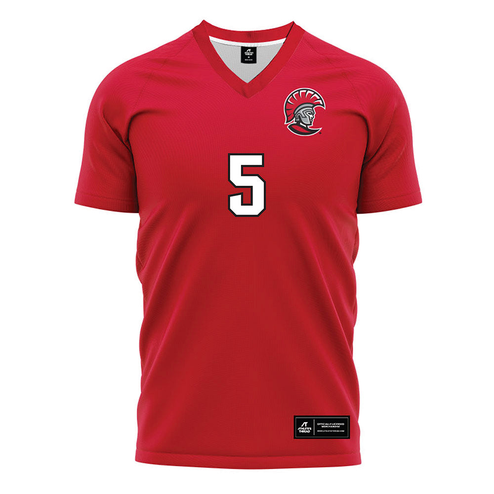 Tampa - NCAA Women's Soccer : Lilly Nava - Red Soccer Jersey-0