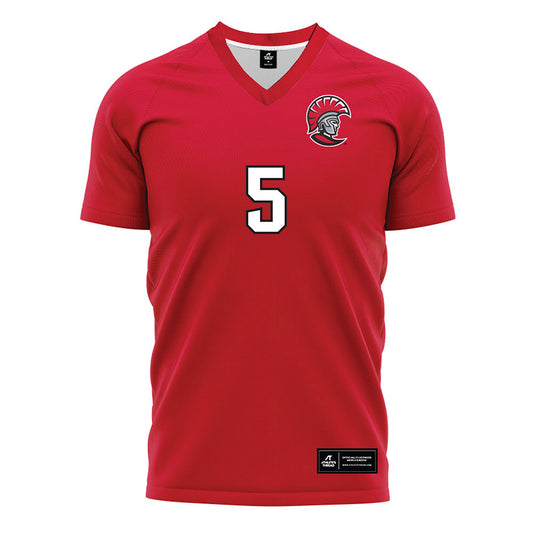 Tampa - NCAA Women's Soccer : Lilly Nava - Red Soccer Jersey-0