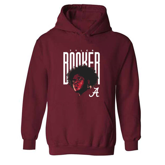 Alabama - NCAA Football : Tyler Booker - Hooded Sweatshirt Individual Caricature