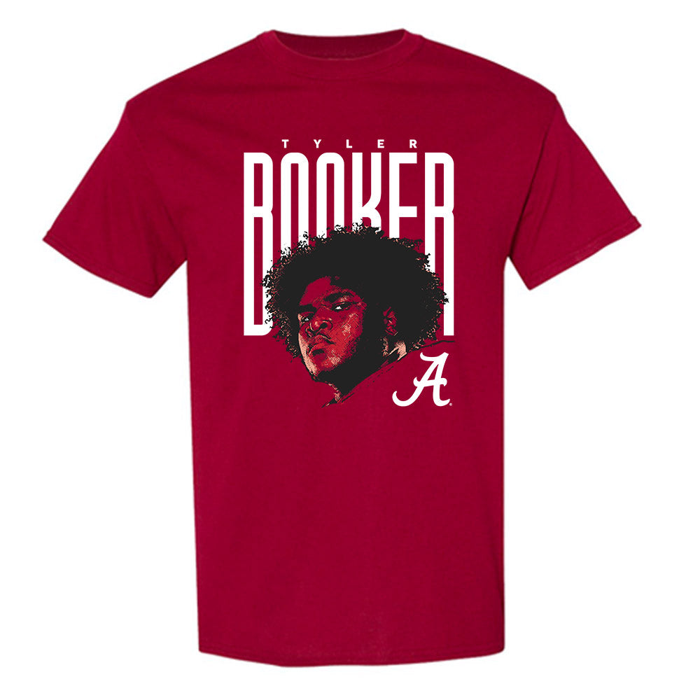 Alabama - NCAA Football : Tyler Booker - T-Shirt Individual Caricature