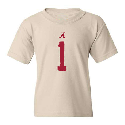 Alabama - NCAA Football : Kendrick Law - Youth T-Shirt Individual Caricature