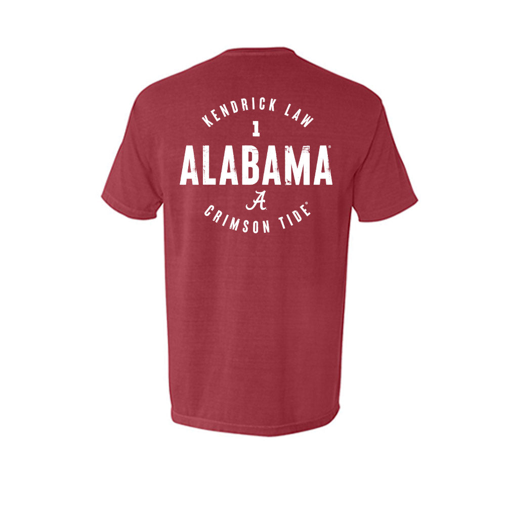 Alabama - NCAA Football : Kendrick Law - Short Sleeves Pocket T-Shirt