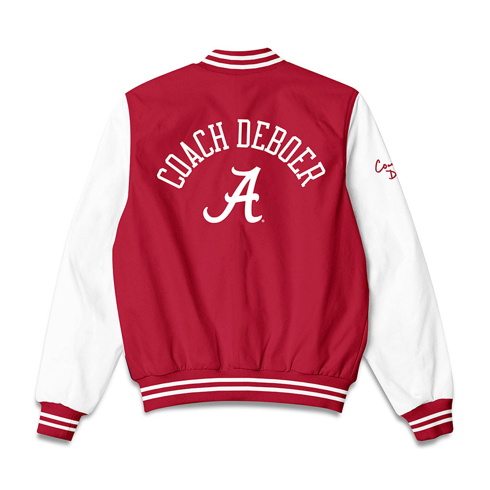 Alabama - NCAA Football : Kalen DeBoer - Bomber Jacket