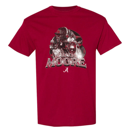 Alabama - NCAA Football : Malachi Moore - T-Shirt Player Collage