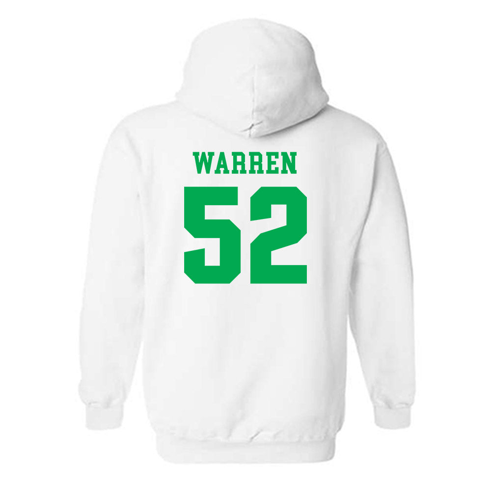 Marshall - NCAA Football : Mikailin Warren - Hooded Sweatshirt