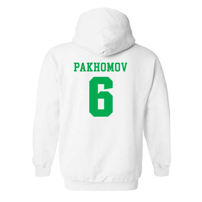 Marshall - NCAA Men's Soccer : Nikita Pakhomov - Classic Shersey Hooded Sweatshirt-1