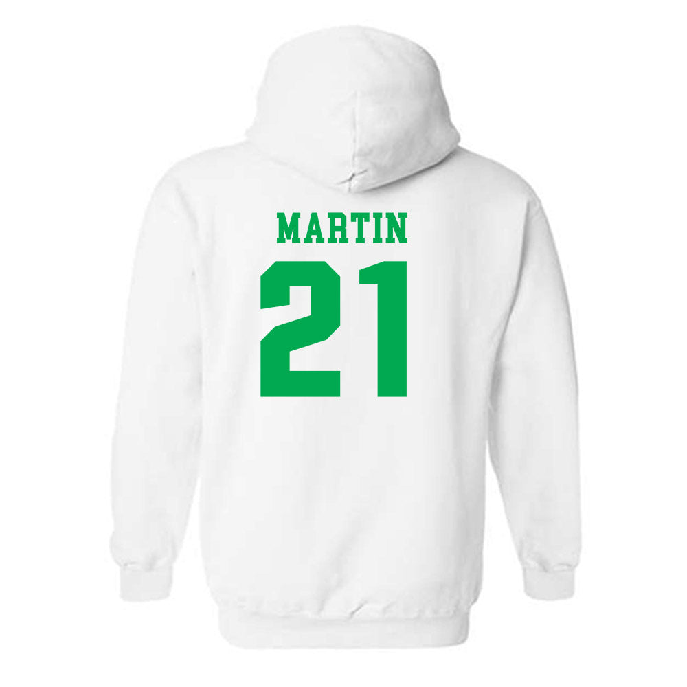 Marshall - NCAA Football : Tyas Martin - Classic Shersey Hooded Sweatshirt-1