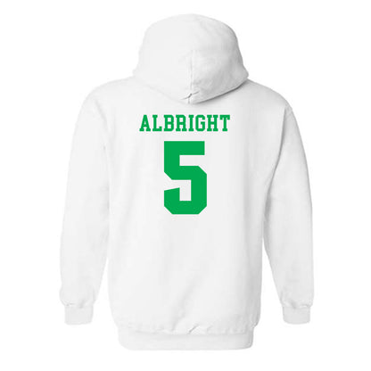 Marshall - NCAA Baseball : Blaine Albright - Classic Shersey Hooded Sweatshirt-1