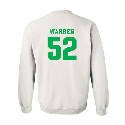 Marshall - NCAA Football : Mikailin Warren - Crewneck Sweatshirt