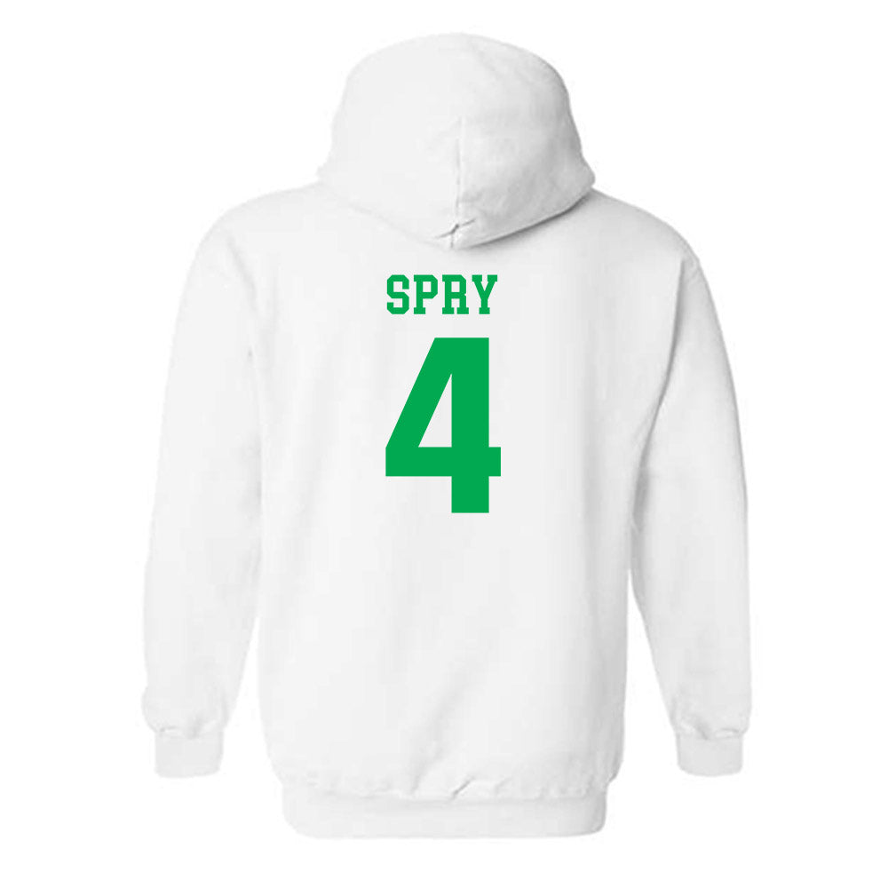 Marshall - NCAA Softball : Kate Spry - Classic Shersey Hooded Sweatshirt-1