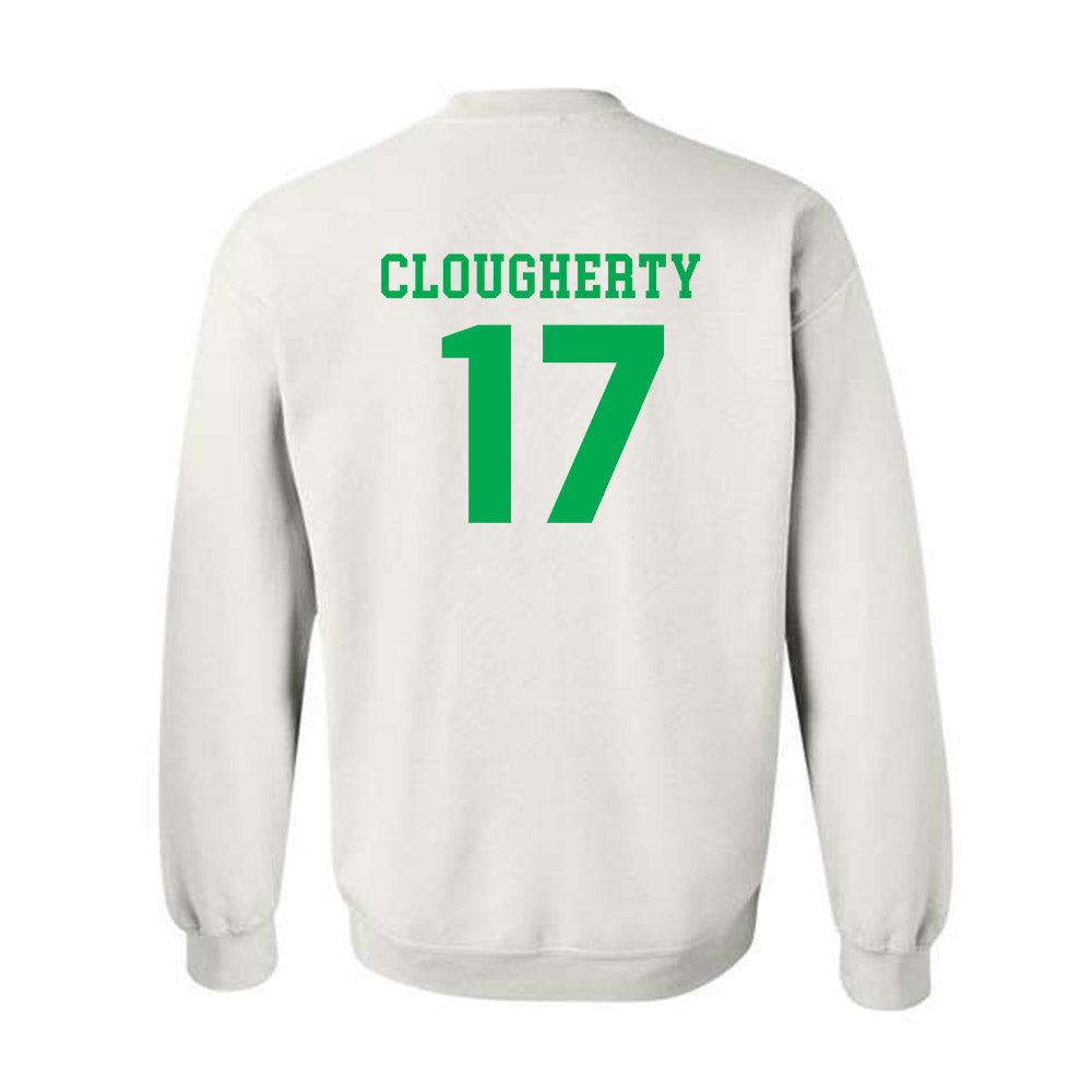 Marshall - NCAA Football : Jack Clougherty - Classic Shersey Crewneck Sweatshirt-1