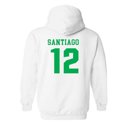 Marshall - NCAA Baseball : Angel Santiago - Classic Shersey Hooded Sweatshirt