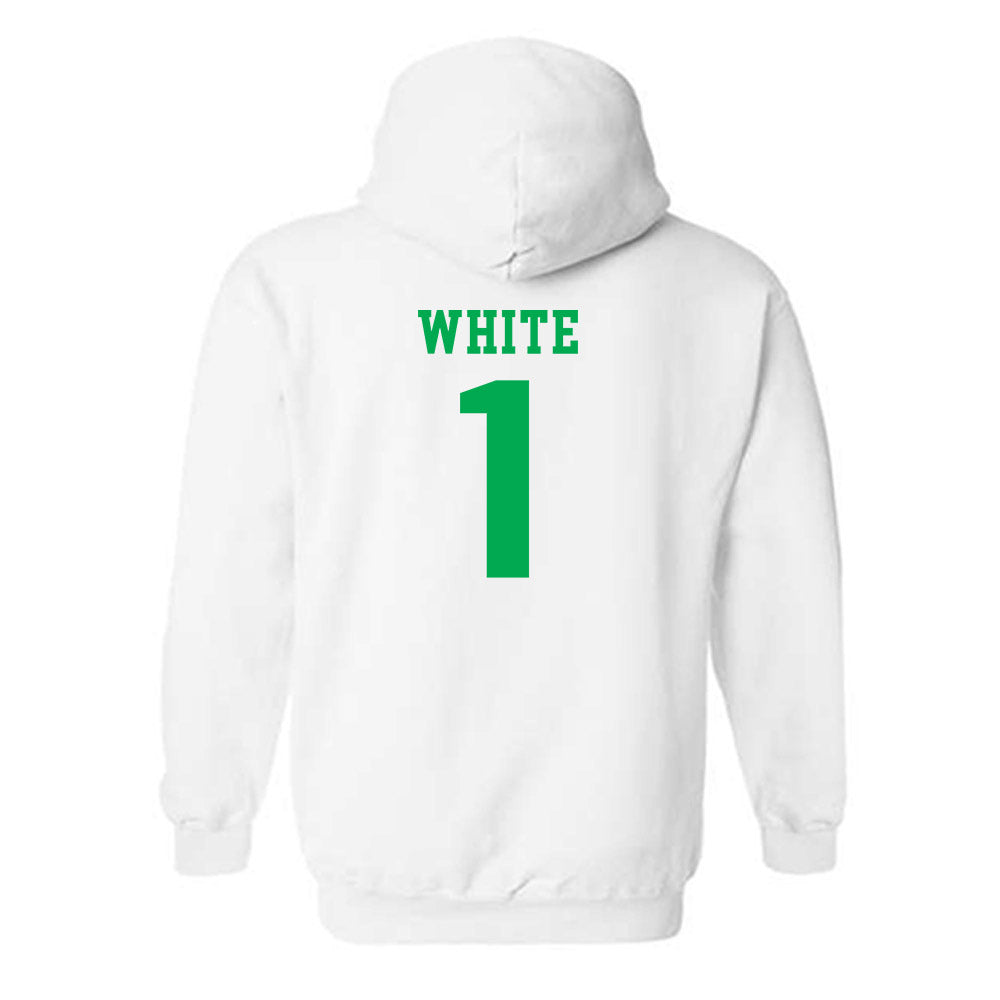 Marshall - NCAA Men's Basketball : Kaiden White - Classic Shersey Hooded Sweatshirt-1