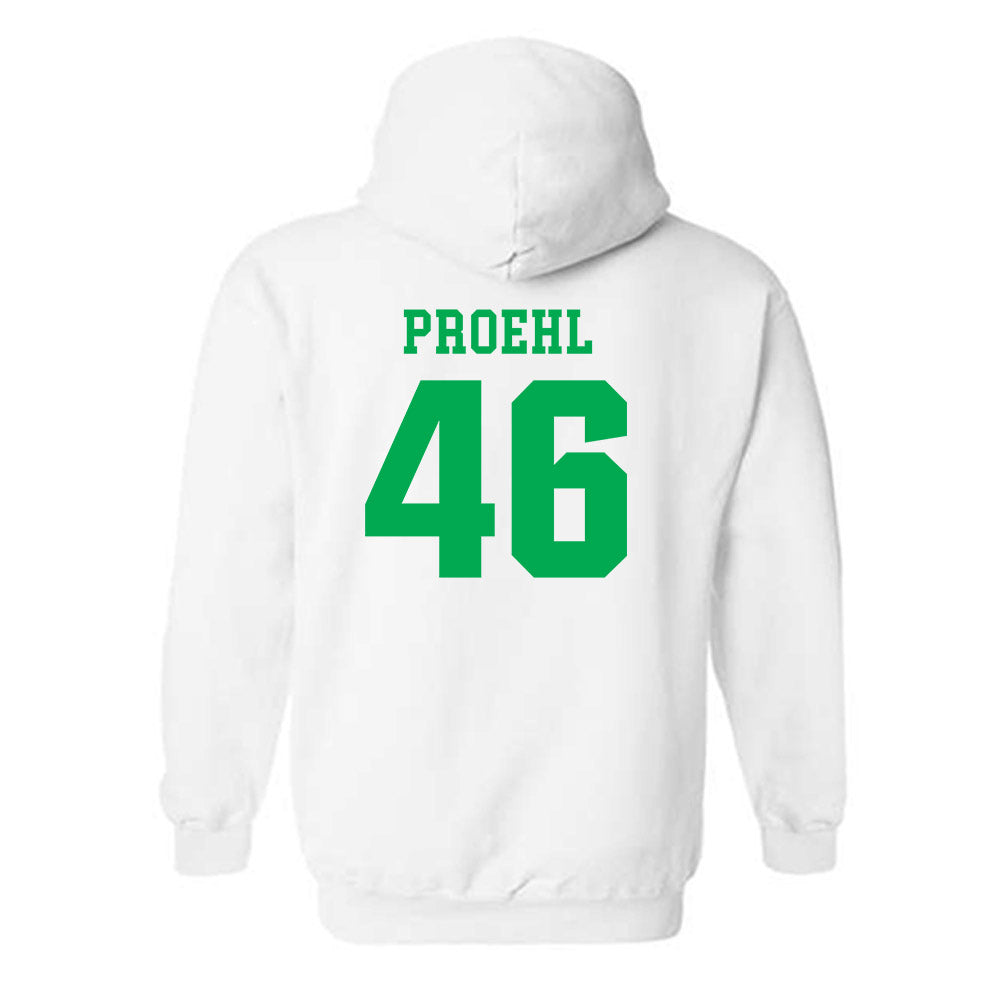 Marshall - NCAA Baseball : Luke Proehl - Classic Shersey Hooded Sweatshirt-1