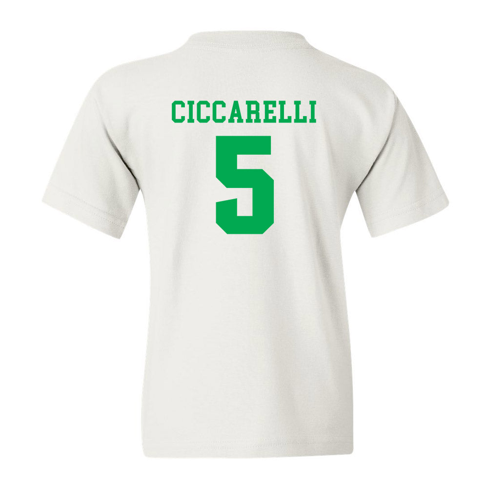 Marshall - NCAA Women's Volleyball : Beatrice Ciccarelli - Youth T-Shirt