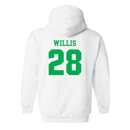 Marshall - NCAA Football : AD Willis - Classic Shersey Hooded Sweatshirt-1