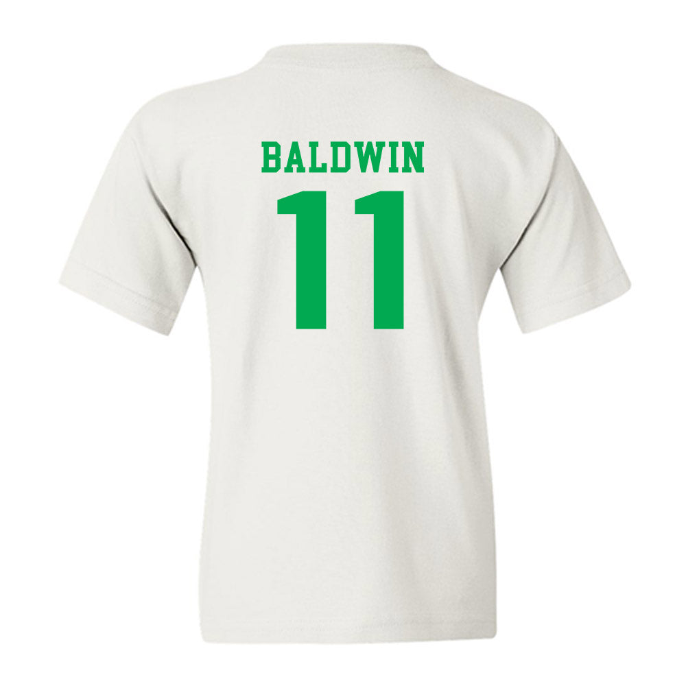 Marshall - NCAA Football : Jakolbe Baldwin - Classic Shersey Youth T-Shirt-1
