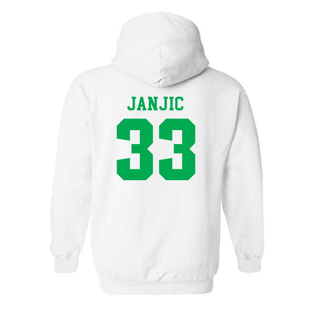 Marshall - NCAA Men's Soccer : Aleksa Janjic - Classic Shersey Hooded Sweatshirt-1