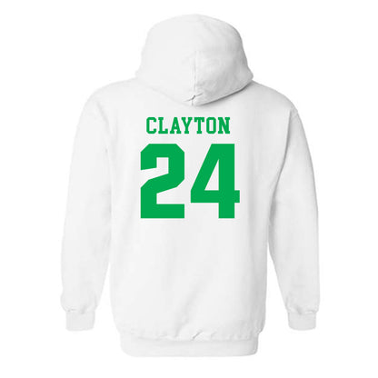 Marshall - NCAA Football : Jacarius Clayton - Classic Shersey Hooded Sweatshirt