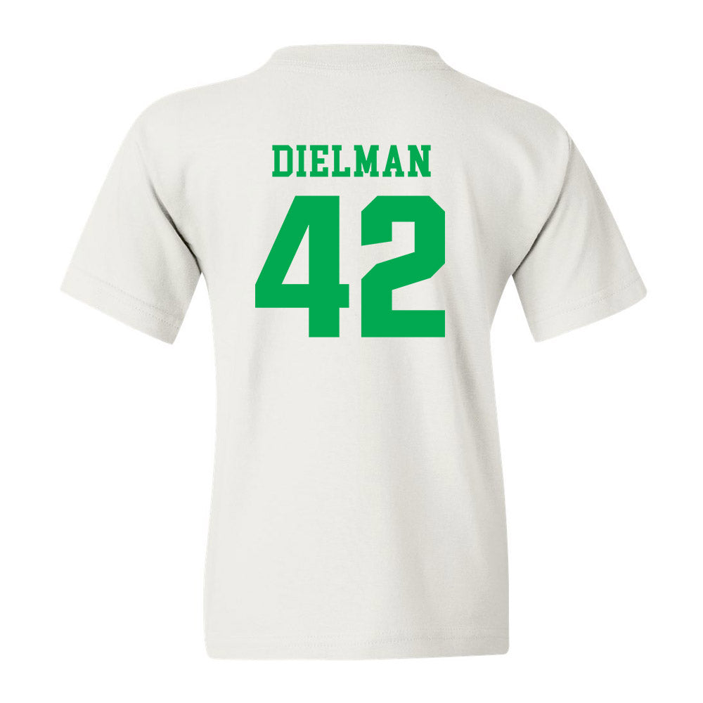 Marshall - NCAA Baseball : David Dielman - Youth T-Shirt