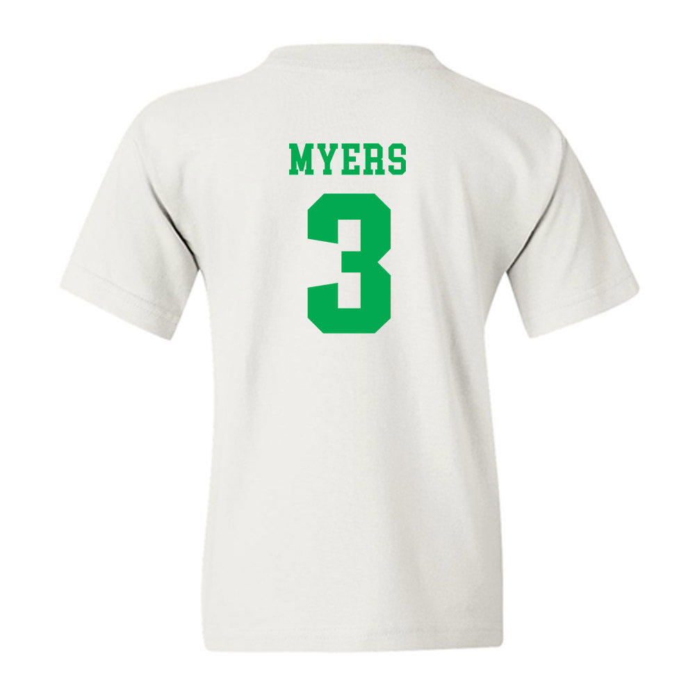Marshall - NCAA Football : Marvae Myers - Classic Shersey Youth T-Shirt-1
