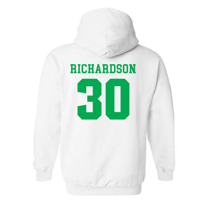 Marshall - NCAA Baseball : Hunter Richardson - Classic Shersey Hooded Sweatshirt-1