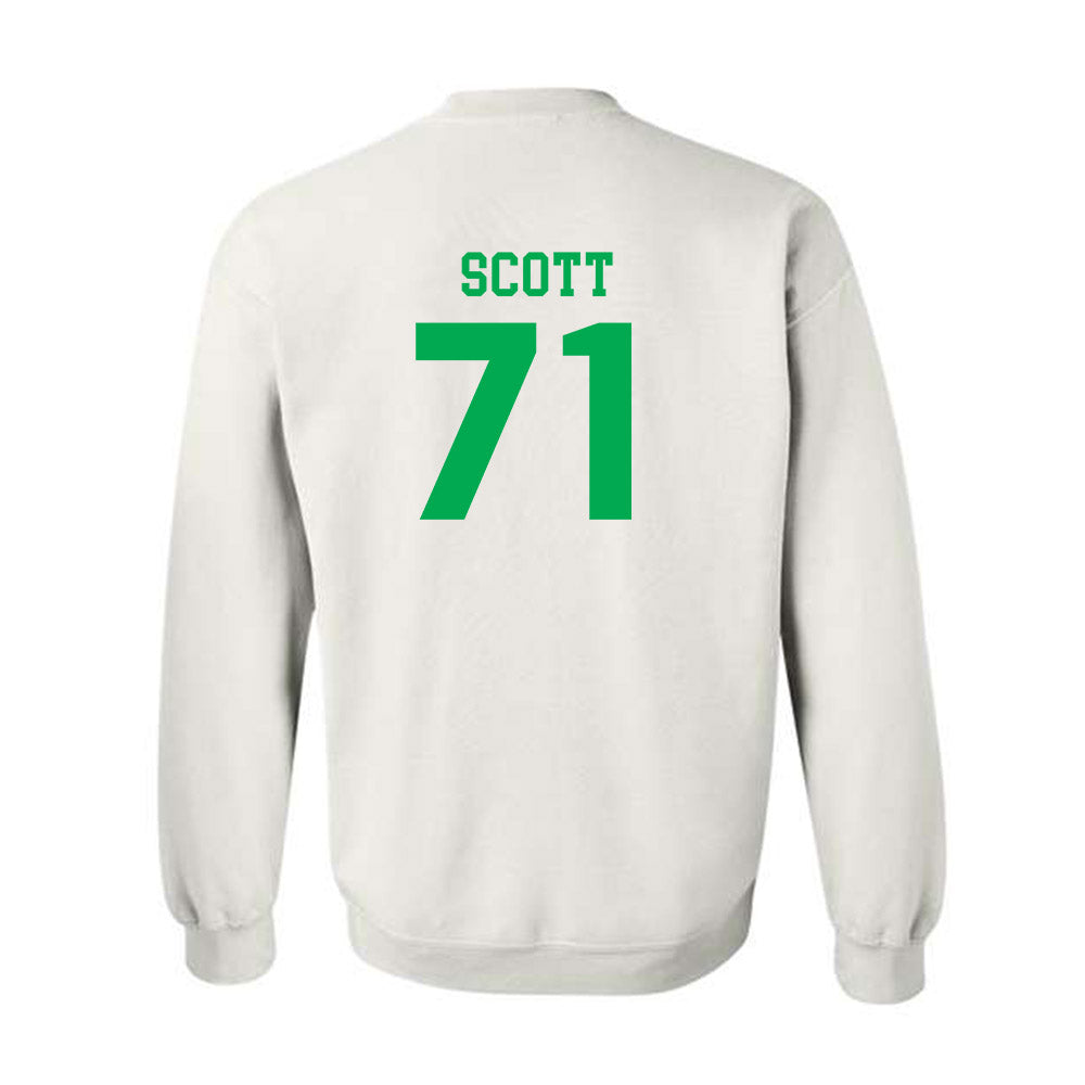 Marshall - NCAA Football : Morgan Scott - Classic Shersey Crewneck Sweatshirt-1