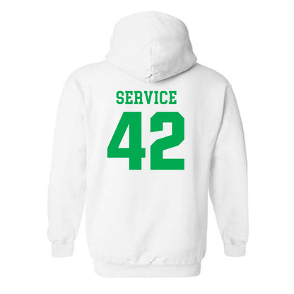Marshall - NCAA Baseball : Oliver Service - Classic Shersey Hooded Sweatshirt-1
