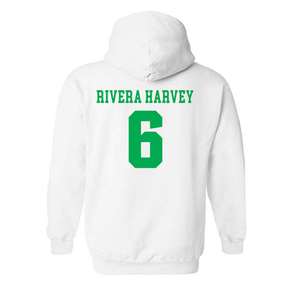 Marshall - NCAA Football : Jalil Rivera Harvey - Classic Shersey Hooded Sweatshirt-1