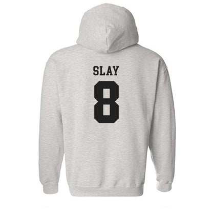 Marshall - NCAA Men's Basketball : Bryce Slay - Classic Shersey Hooded Sweatshirt-1
