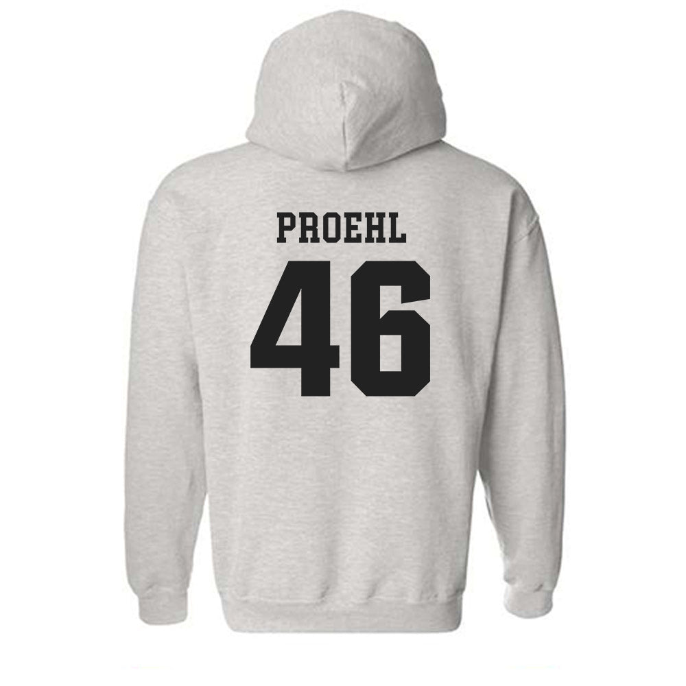 Marshall - NCAA Baseball : Luke Proehl - Classic Shersey Hooded Sweatshirt-1