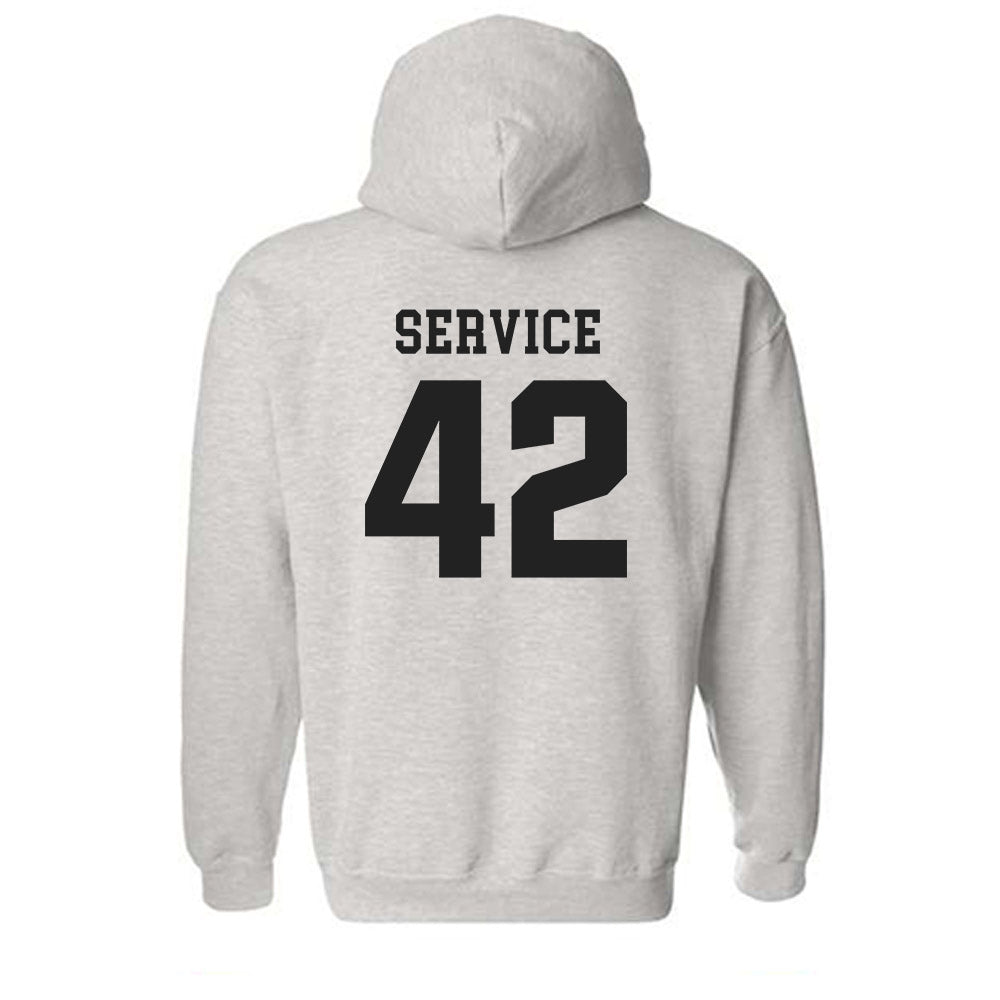 Marshall - NCAA Baseball : Oliver Service - Classic Shersey Hooded Sweatshirt-1