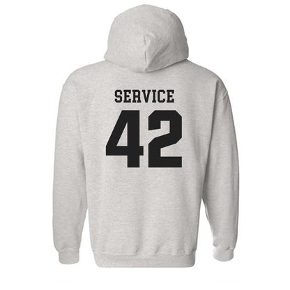 Marshall - NCAA Baseball : Oliver Service - Classic Shersey Hooded Sweatshirt-1