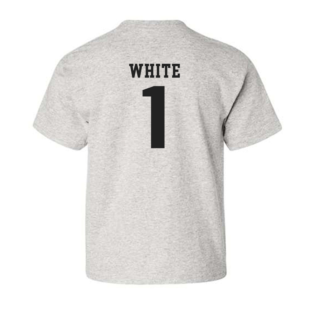 Marshall - NCAA Men's Basketball : Kaiden White - Classic Shersey Youth T-Shirt-1