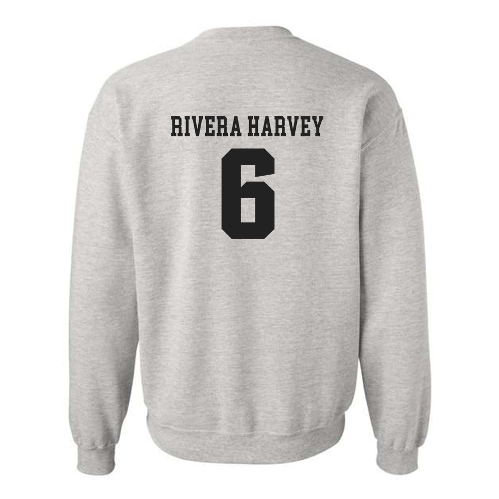 Marshall - NCAA Football : Jalil Rivera Harvey - Classic Shersey Crewneck Sweatshirt-1