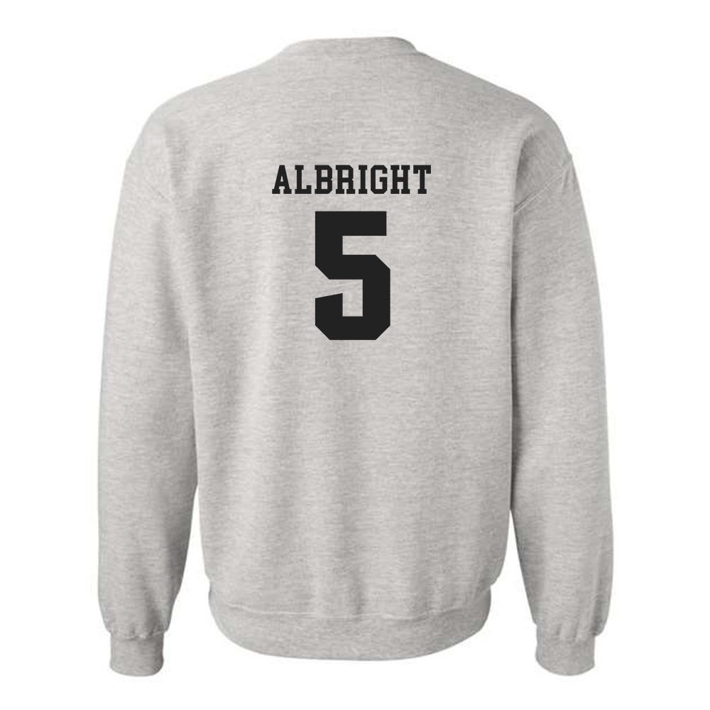 Marshall - NCAA Baseball : Blaine Albright - Classic Shersey Crewneck Sweatshirt-1