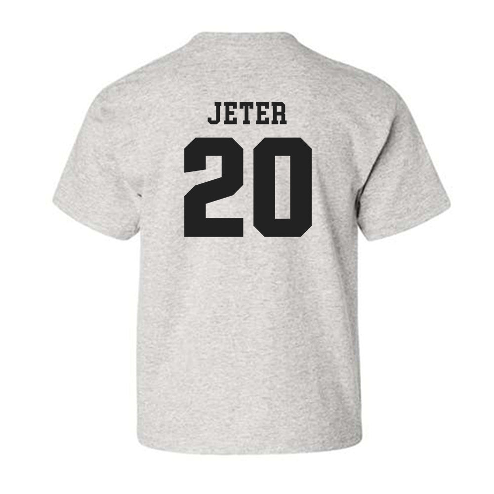 Marshall - NCAA Football : TaShawn Jeter - Classic Shersey Youth T-Shirt-1