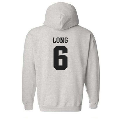 Marshall - NCAA Football : Jacqai Long - Classic Shersey Hooded Sweatshirt-1