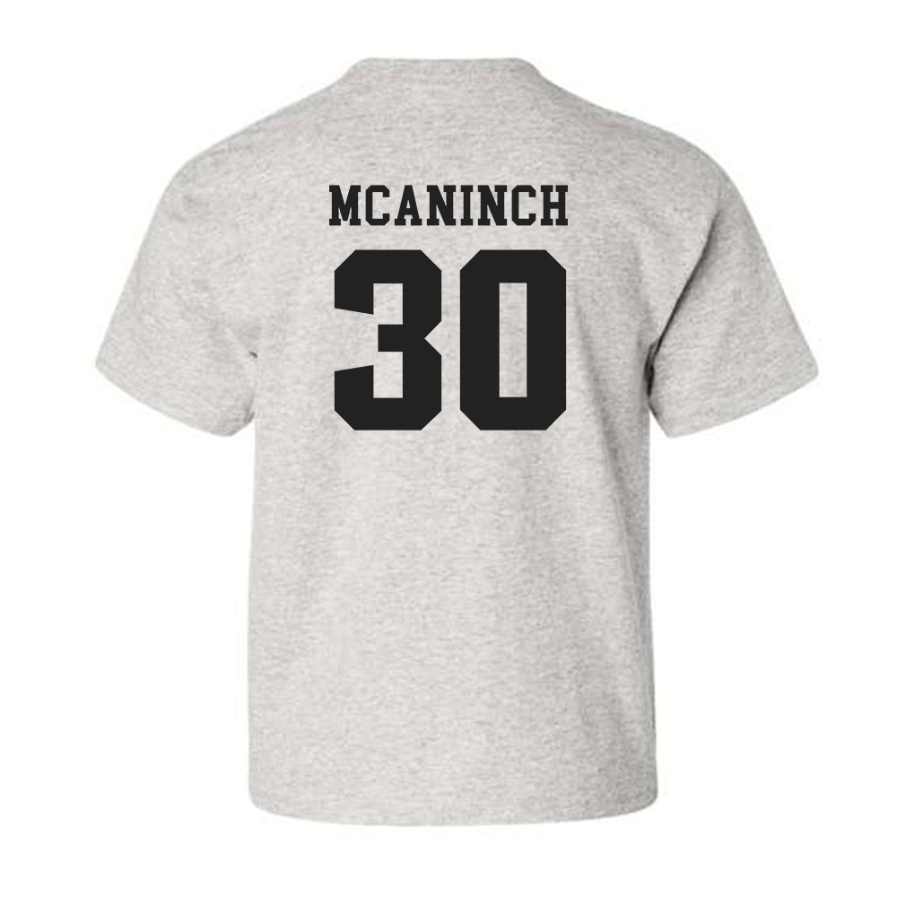 Marshall - NCAA Baseball : AJ McAninch - Classic Shersey Youth T-Shirt