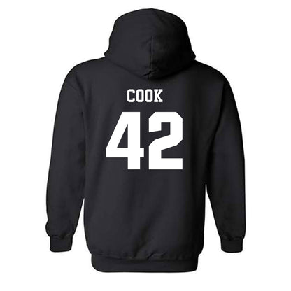 UMass - NCAA Men's Lacrosse : Chance Cook - Classic Shersey Hooded Sweatshirt-1