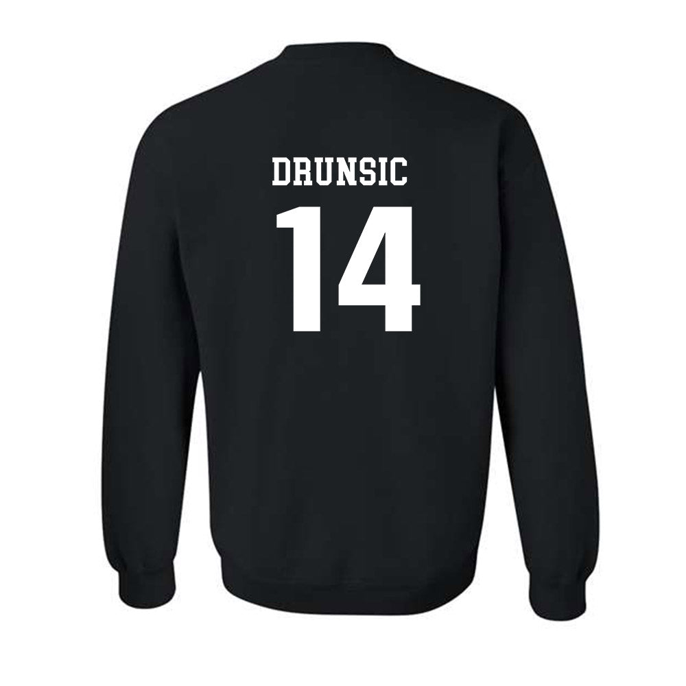 UMass - NCAA Men's Lacrosse : Aiden Drunsic - Classic Shersey Crewneck Sweatshirt-1