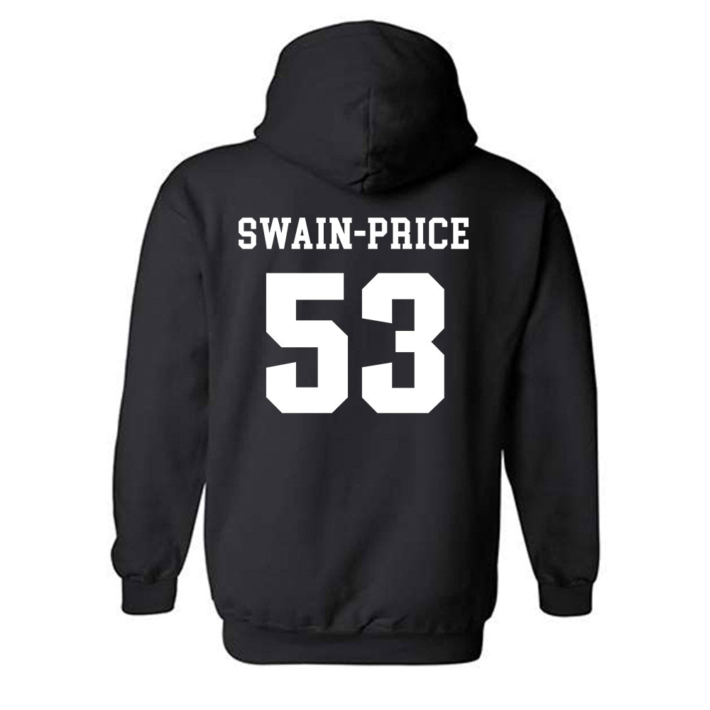 UMass - NCAA Football : Sahnai Swain-Price - Classic Shersey Hooded Sweatshirt