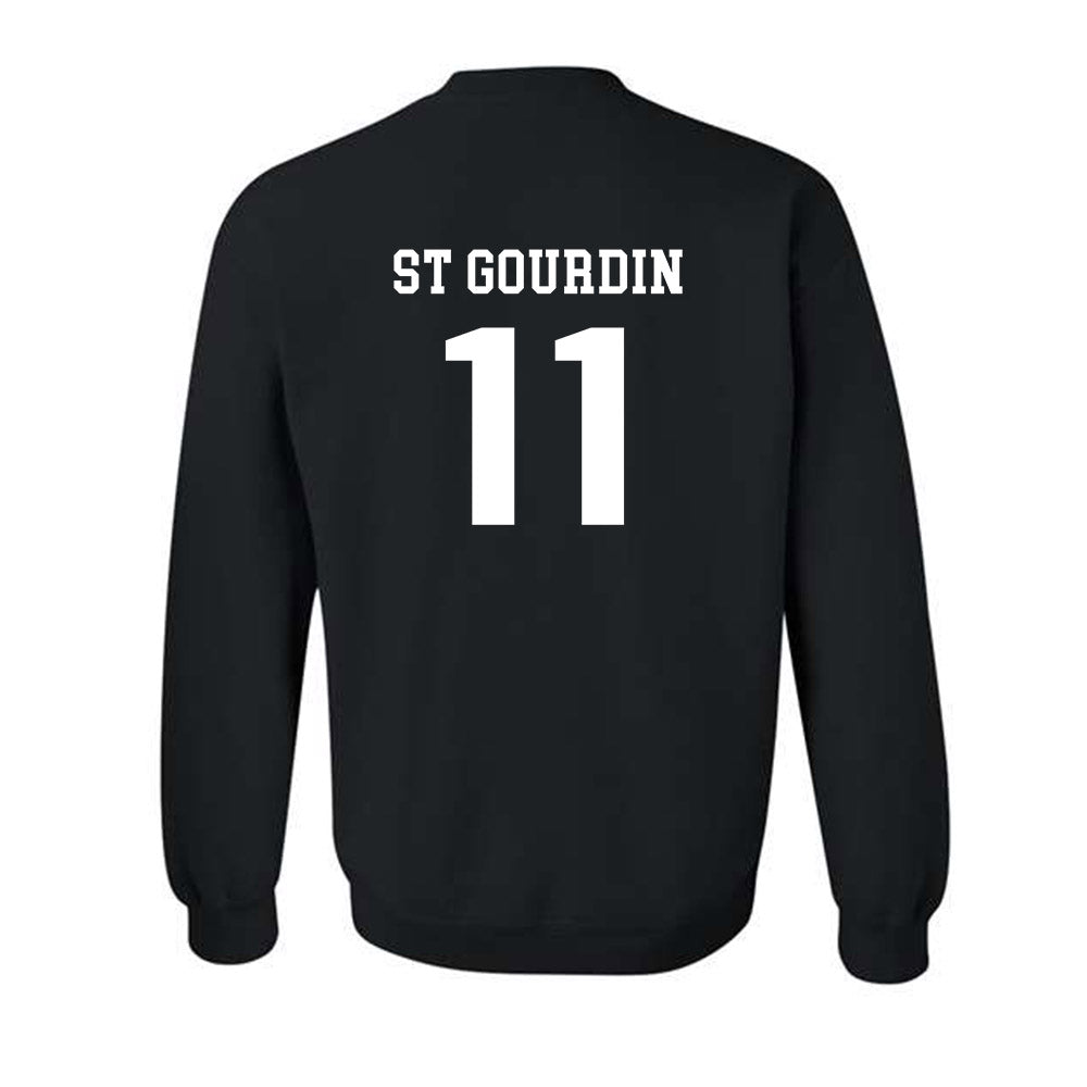 UMass - NCAA Football : Leonard St Gourdin - Classic Shersey Crewneck Sweatshirt-1